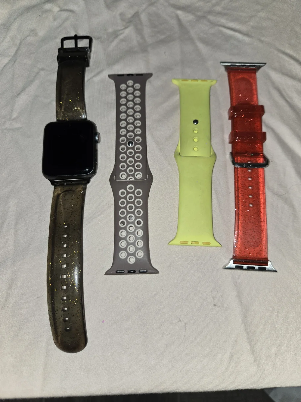 Apple Watch with Interchangeable Bands
